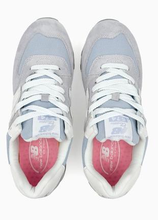 Жіночі кроссівки new balance 574 blue/beige7 фото