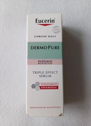 Eucerin  сироватка dermopure triple effect serum 7 ml1 фото