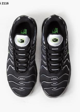 Мужские кроссовки nike air max plus tn'black\white'4 фото