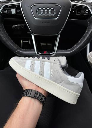 Мужские кроссовки adidas campus 00s gray white 43-44