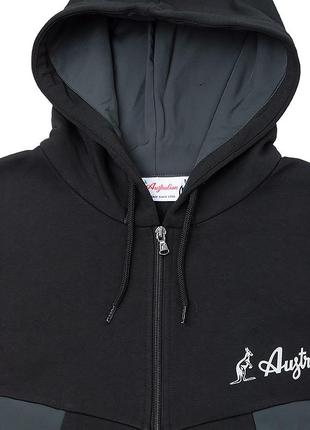 Мужская толстовка australian fullzip hoodie in winter fleece and slam inserts комбинированный s (swugc0040-0033 фото