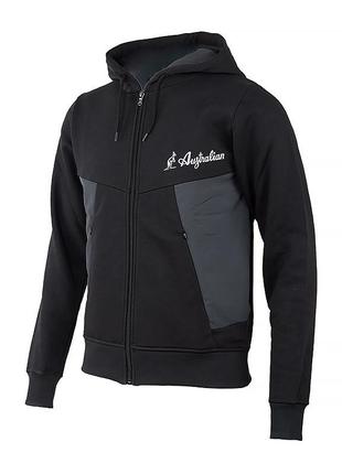 Мужская толстовка australian fullzip hoodie in winter fleece and slam inserts комбинированный s (swugc0040-003