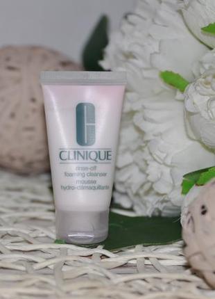 Фірмовий мус очищуючий для нормальної шкіри clinique rinse-off foaming cleanser1 фото