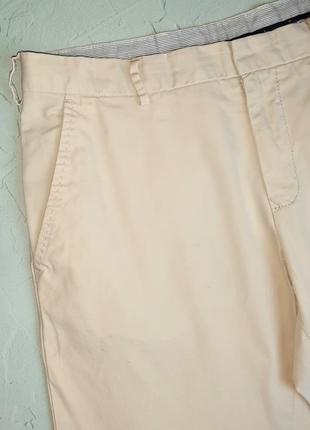 🌿1+1=3 брендовые мужские зауженные бежевые брюки брюки tommy hilfiger, размер 46-488 фото