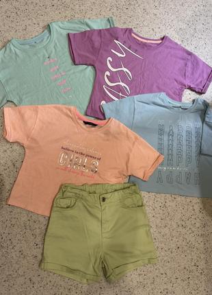 Футболка на дівчинку george zara футболки літо