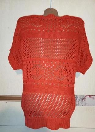 Ажурний светрв полувер р.м3 фото