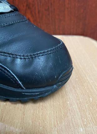 Чоловічі кросівки nike air max 90 leather black5 фото