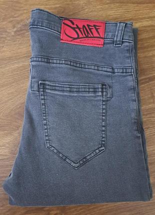 Джинси staff slim gray2 фото