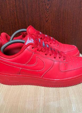 Женские кроссовки nike id air force 1 all leather2 фото