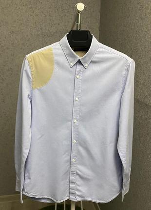 Голубая рубашка от бренда french connection1 фото