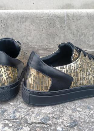 Уникальные кеды black & gold gang
