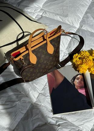 Сумка в стилі lv neverfull damier canvas 6