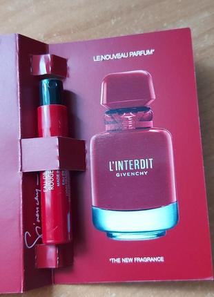 Парфюм givenchy l'interdit rouge ultime2 фото