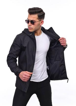 Мужская куртка ветровка премиум качества в стиле stone island3 фото