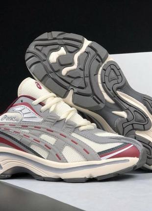 Asics gel-preleus черные с серым кроссовки мужские сетка легкие текстильные отменное качество весенние летние демисезонные демисезон низкие кожа кожа кожа1 фото