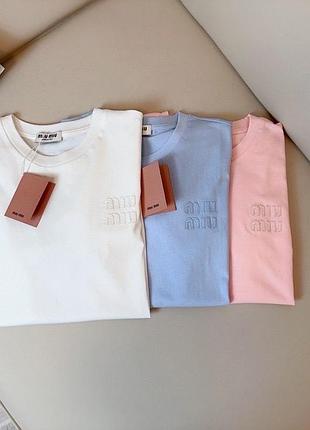 Футболка miu miu