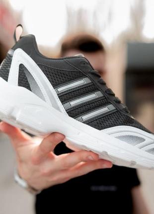 Мужские кроссовки adidas supernova black white3 фото