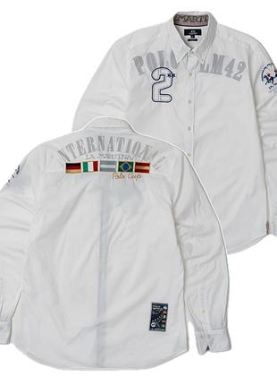 La martina slim fit shirt&nbsp;&nbsp;мужская рубашка