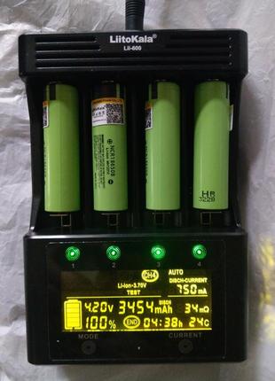 Liitokala lii-600 интеллектуальное зарядное устройство для li-ion, ni-mh, ni-cd аккумуляторов7 фото