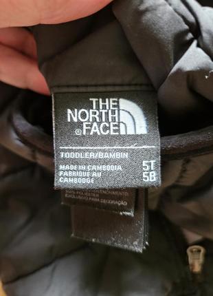 Диьяча курточка демісезонна the north face на хпідлітка 5 років6 фото