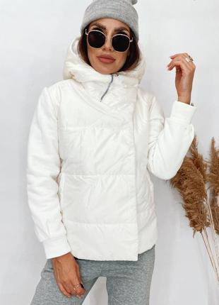 Куртка комбінована