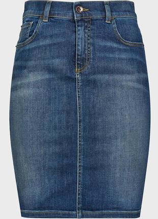 Джинсовая юбка-миди f&amp;f