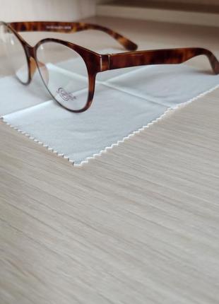 Стильна жіноча черепахова оправа, окуляри incredible/оригінал/італія5 фото