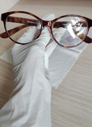Стильна жіноча черепахова оправа, окуляри incredible/оригінал/італія2 фото