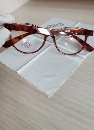 Стильна жіноча черепахова оправа, окуляри incredible/оригінал/італія3 фото