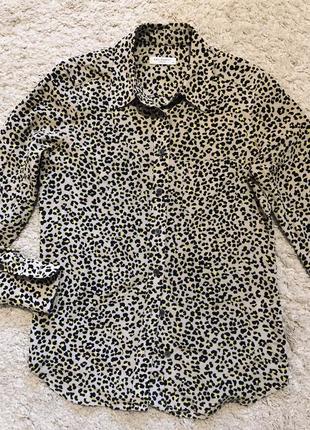 Блузка equipment французский бренд оригинал блуза натуральный шелк размер xs,x,m9 фото