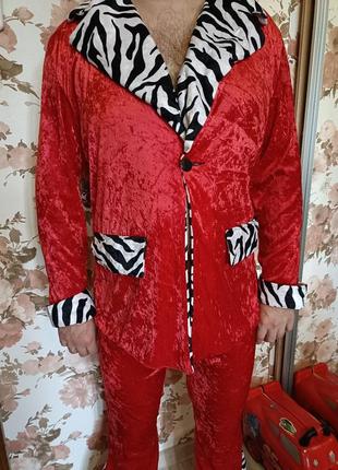 Карнавальный костюм сутенер аниматор косплей . m,l . до 185 см