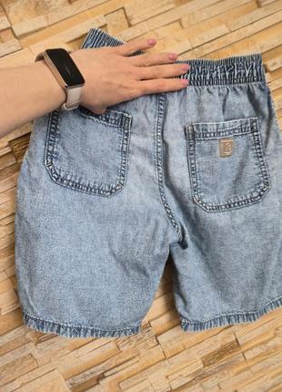 Классные джинсовые шорты zara на 9лет рост 134 в идеальном состоянии3 фото