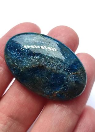 Апатит полупрозрачный натуральный камень кабошон для создания украшений6 фото