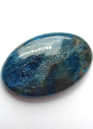 Апатит полупрозрачный натуральный камень кабошон для создания украшений4 фото