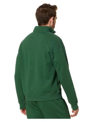 Толстовка мужская champion powerblend fleece pullover hoodie 3 s green3 фото