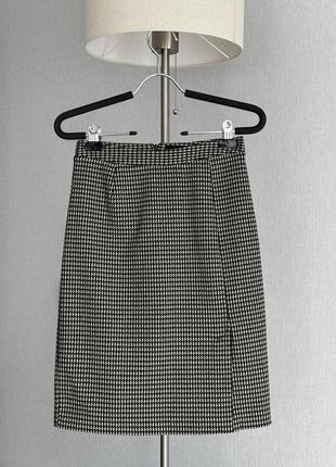 Юбка миди в гусиную лапку reserved