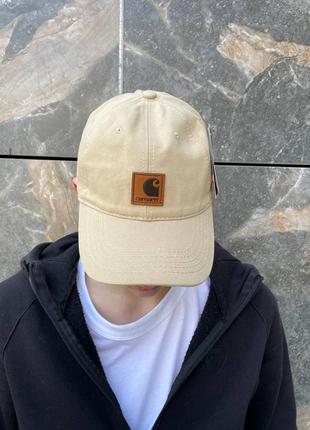 Кепка carhartt молочная3 фото