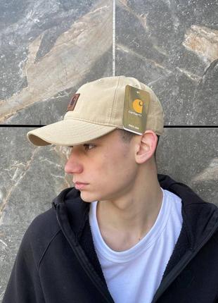 Кепка carhartt молочная2 фото