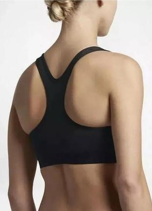 Топ nike pro classic swoosh gold bra3 фото