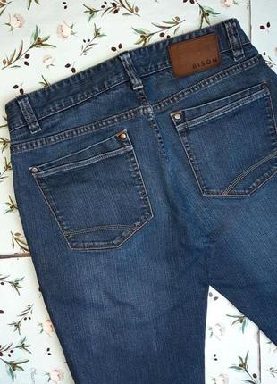 🌿1+1=3 модные мужские синие джинсовые зауженные шорты bison, размер 46 - 485 фото