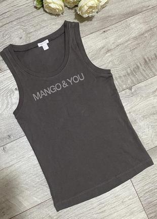 Майка в рубчик mango “mango&amp;you”, р.xs3 фото