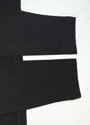 🎁1+1=3 фирменный базовый черный мужской лонгслив свитер h&amp;m, размер 44 - 466 фото