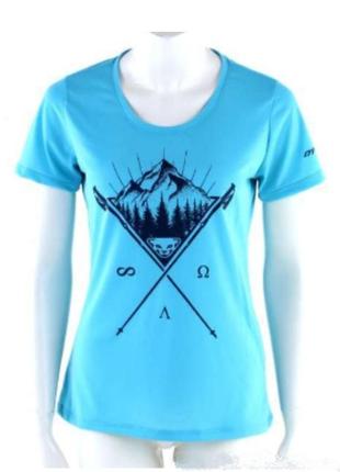 Женская футболка dynafit transalper спортивная футболка