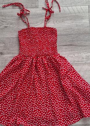 Шифоновое летнее платье, сарафан