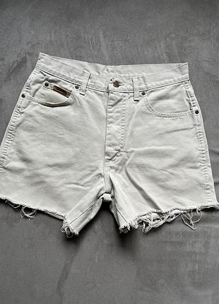 Винтажные шорты wrangler джинсовые шортики классика