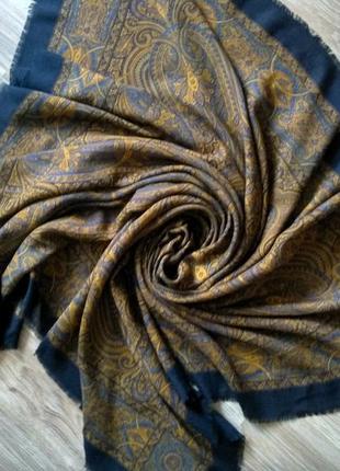 Yves saint laurent роскошный большой платок3 фото