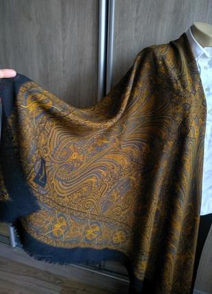 Yves saint laurent роскошный большой платок4 фото