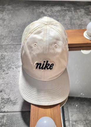 Кепка nike heritage beige dj6221-901 один размер