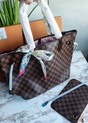 Сумка louis vuitton neverfull 45*29 см1 фото