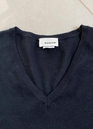 Пуловер шерсть преміум rodier італії розмір m/l7 фото